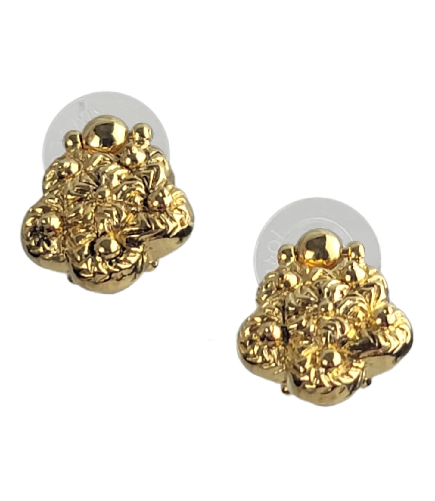 Joan Rivers Faux Pearl Gold Tone Reversible Pierced Earrings NWT NIB